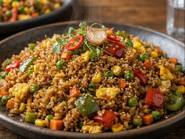 Vegetable Fried Rice.