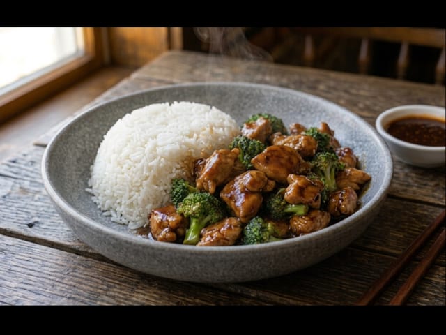 Signature+ General Tso Chicken w/ Broccoli.