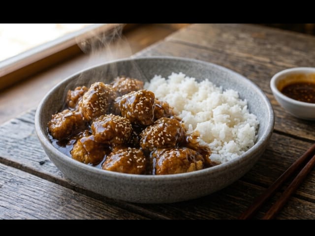 The Legendary Sesame Crunch Chicken.