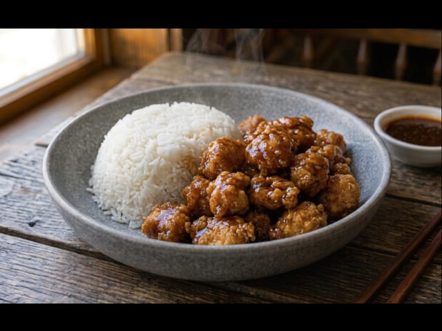 Signature General Tso’s Chicken.