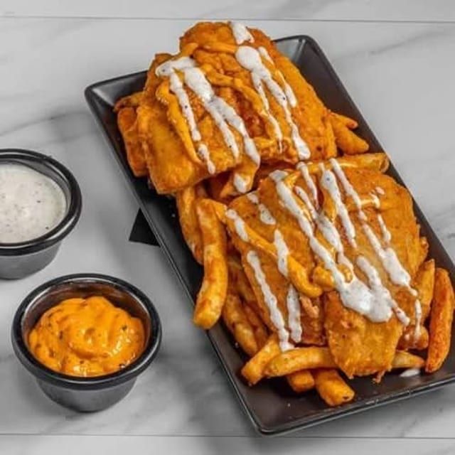 Fish Over Fries.