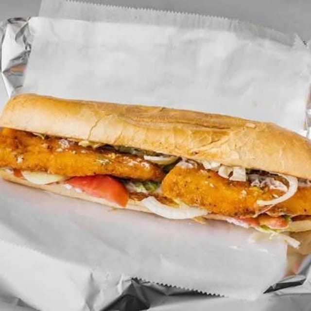 Whiting Fish Sandwich.