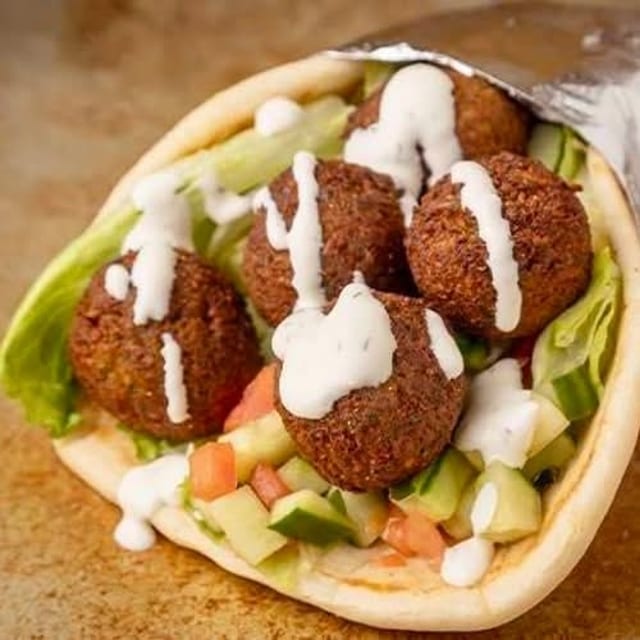 Falafel Gyro.