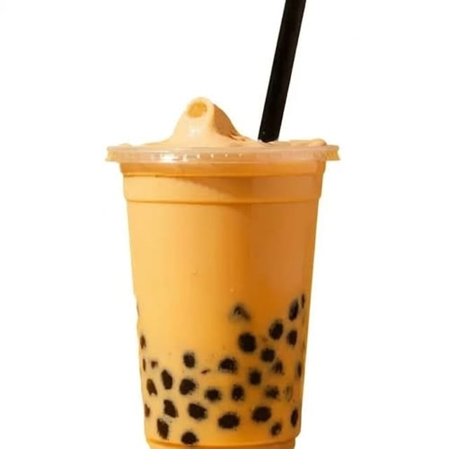 Mango Milk Tea.